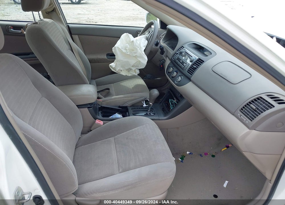 2005 TOYOTA CAMRY LE VIN: 4T1BE32K85U631262