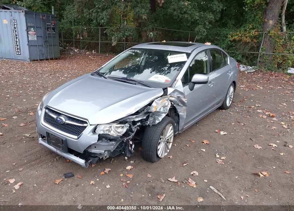 2015 SUBARU IMPREZA 2.0I PREMIUM VIN: JF1GJAK61FH023189
