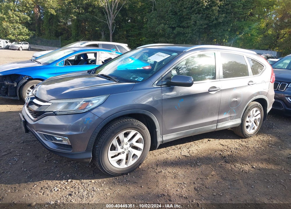 2015 HONDA CR-V EX-L VIN: 2HKRM4H78FH637587
