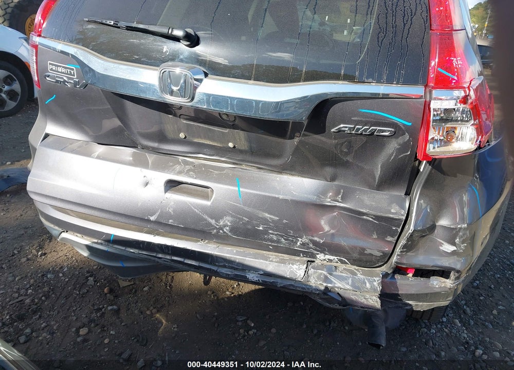 2015 HONDA CR-V EX-L VIN: 2HKRM4H78FH637587