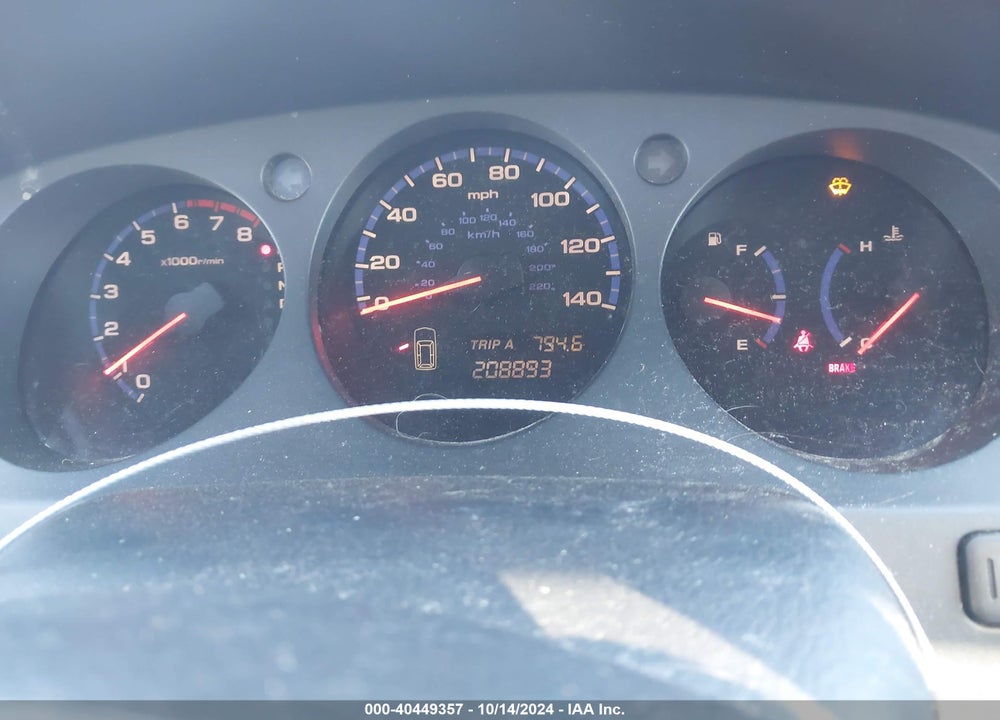 2004 ACURA MDX TOURING PKG VIN: 2HNYD18694H553392