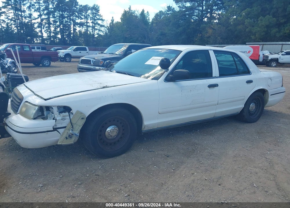 2000 FORD CROWN VICTORIA POLICE INTERCEPTOR VIN: 2FAFP71W3YX148096