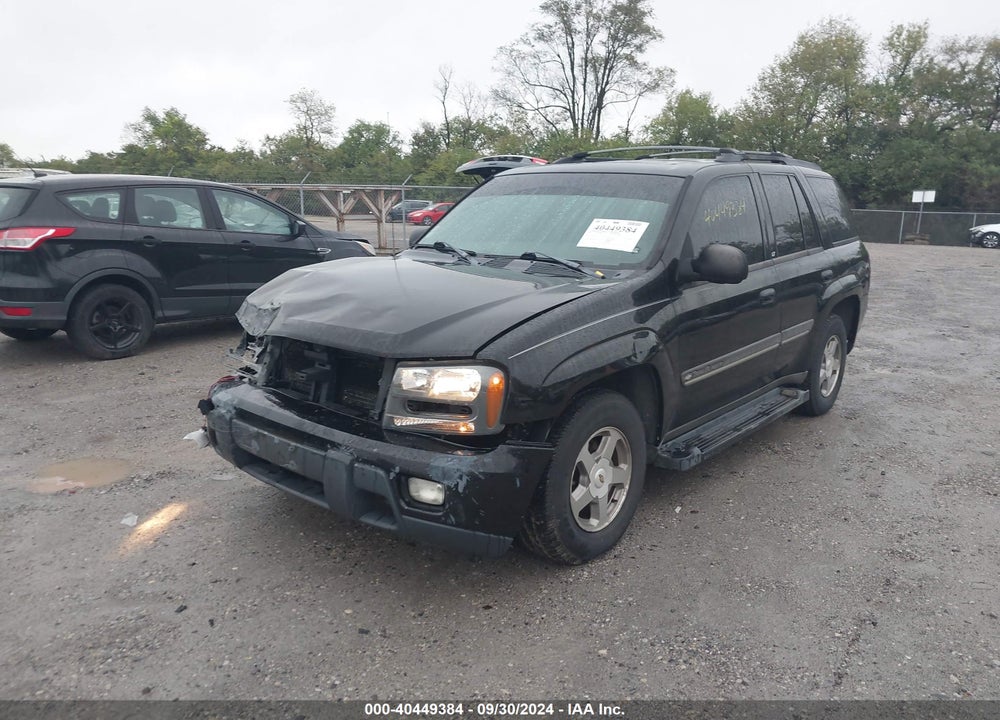 2002 CHEVROLET TRAILBLAZER LT VIN: 1GNDT13S122420117