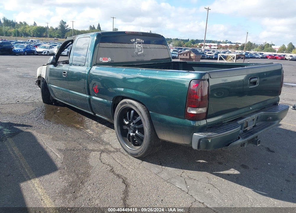 2007 GMC SIERRA 1500 CLASSIC WORK TRUCK VIN: 1GTEC19X07Z100107