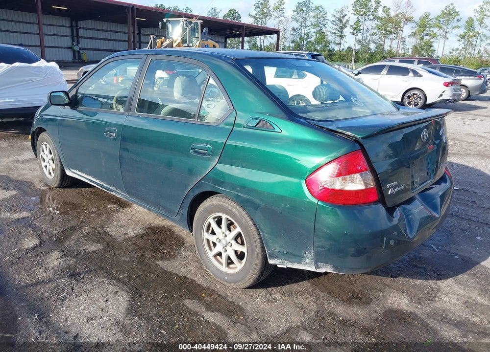 2003 TOYOTA PRIUS VIN: JT2BK18U230072427