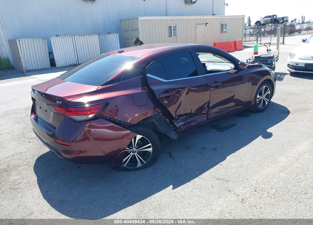 2023 NISSAN SENTRA SV XTRONIC CVT VIN: 3N1AB8CV4PY285969