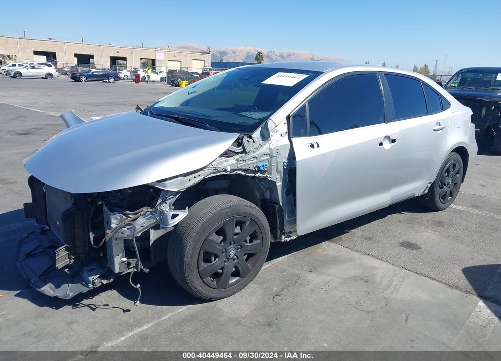 2020 TOYOTA COROLLA LE VIN: JTDEPRAE2LJ055497