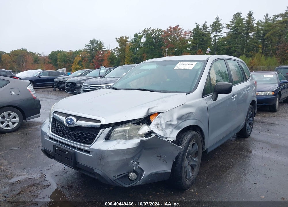 2014 SUBARU FORESTER 2.5I VIN: JF2SJAAC4EH508891