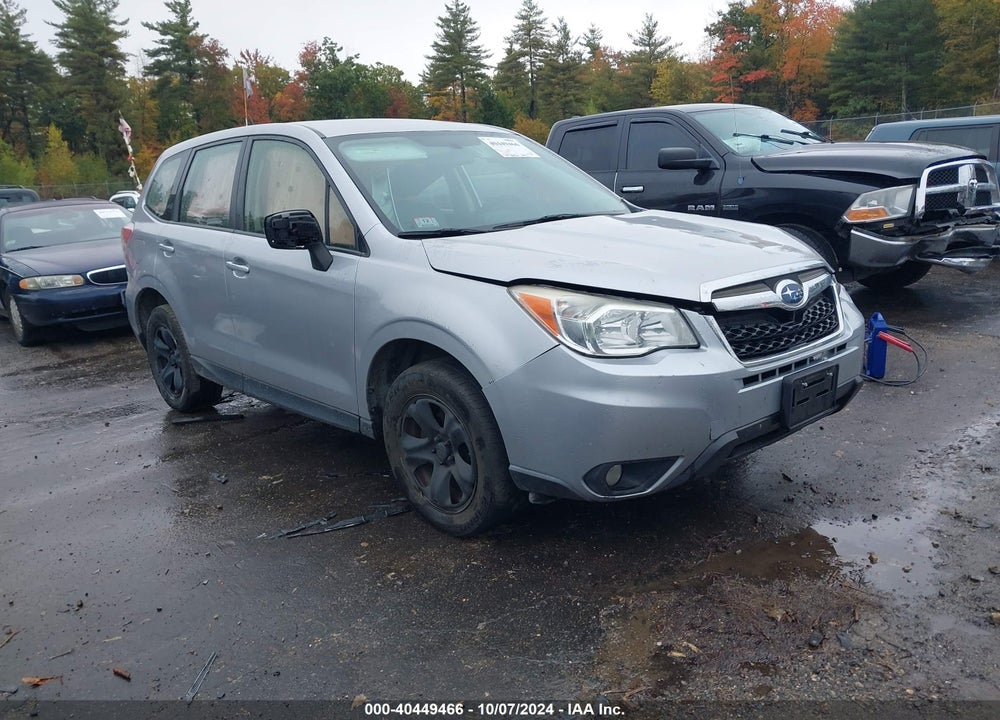 2014 SUBARU FORESTER 2.5I VIN: JF2SJAAC4EH508891
