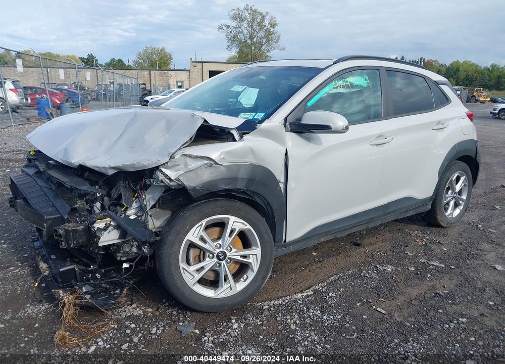 2022 HYUNDAI KONA SEL VIN: KM8K3CAB3NU759433