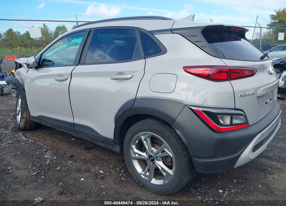 2022 HYUNDAI KONA SEL VIN: KM8K3CAB3NU759433