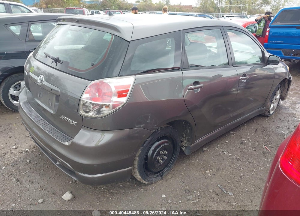 2005 TOYOTA MATRIX/XR VIN: 2T1KR32E45C347921