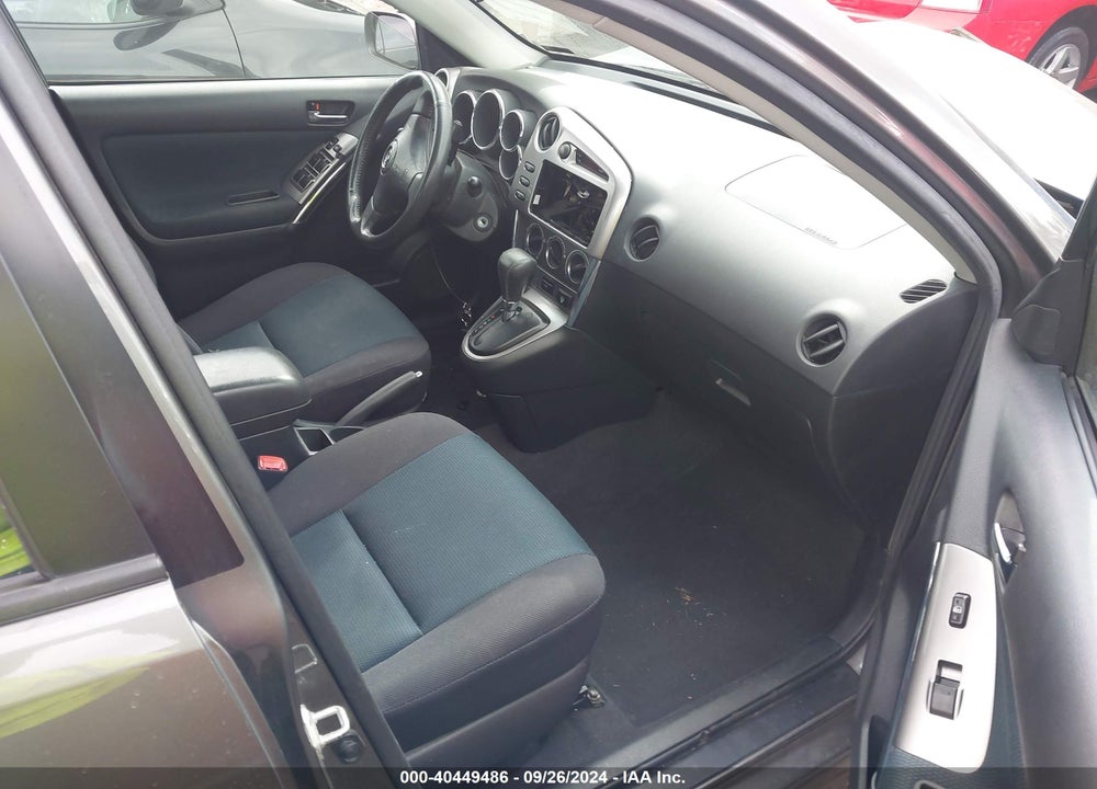 2005 TOYOTA MATRIX/XR VIN: 2T1KR32E45C347921