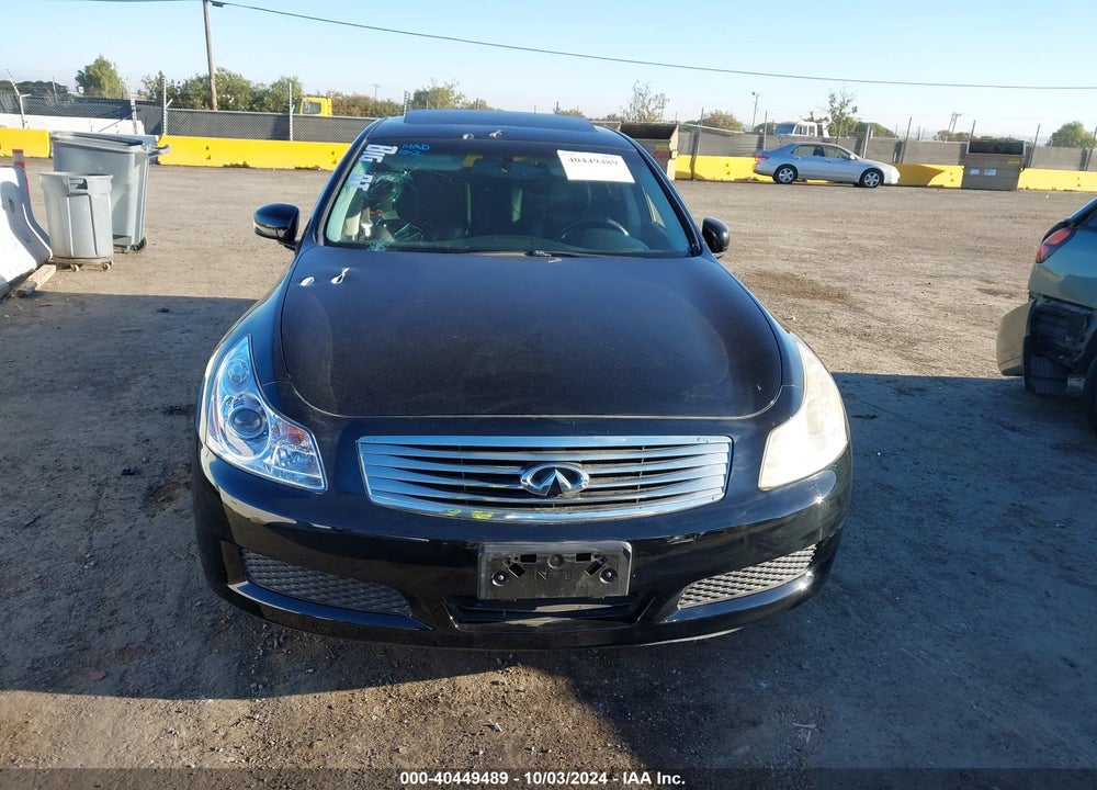 2008 INFINITI G35 JOURNEY VIN: JNKBV61E48M204052