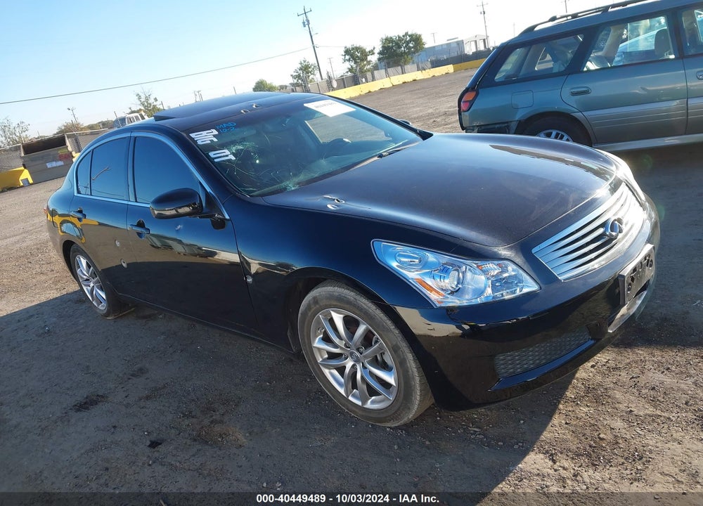 2008 INFINITI G35 JOURNEY VIN: JNKBV61E48M204052