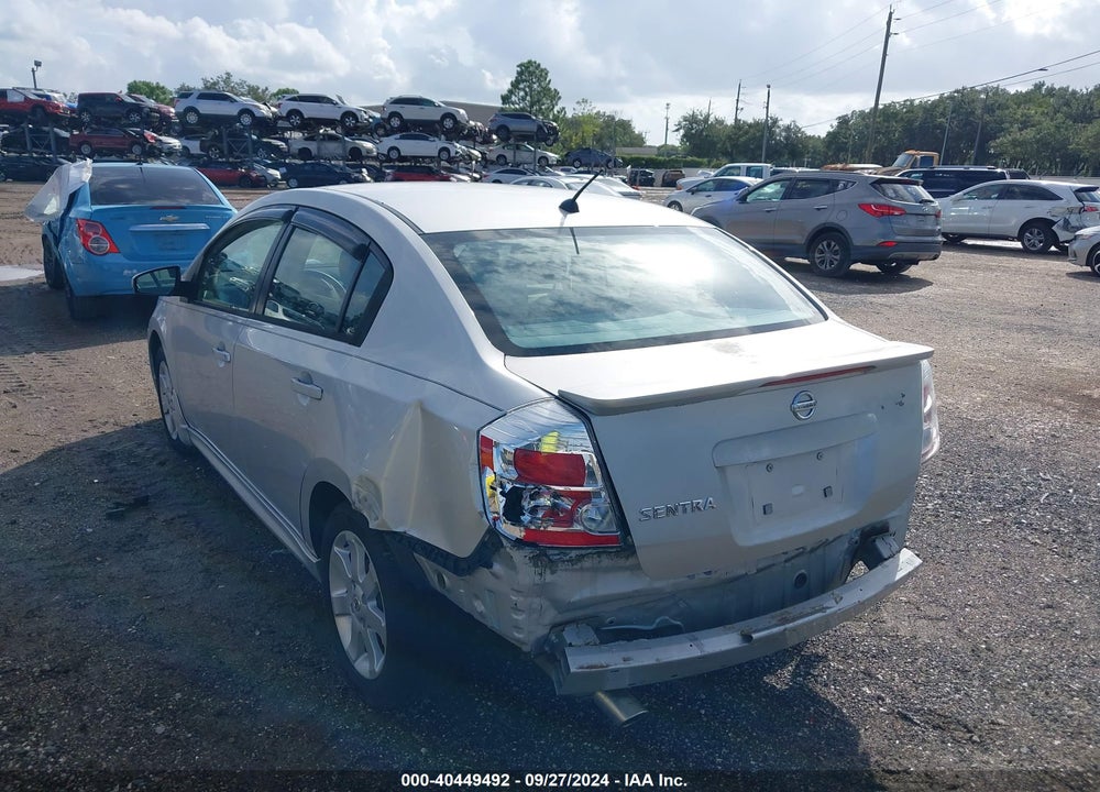 2011 NISSAN SENTRA 2.0SR VIN: 3N1AB6AP3BL636059