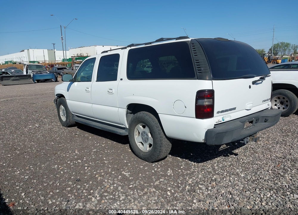 2004 CHEVROLET SUBURBAN 1500 LT VIN: 3GNFK16Z44G203398