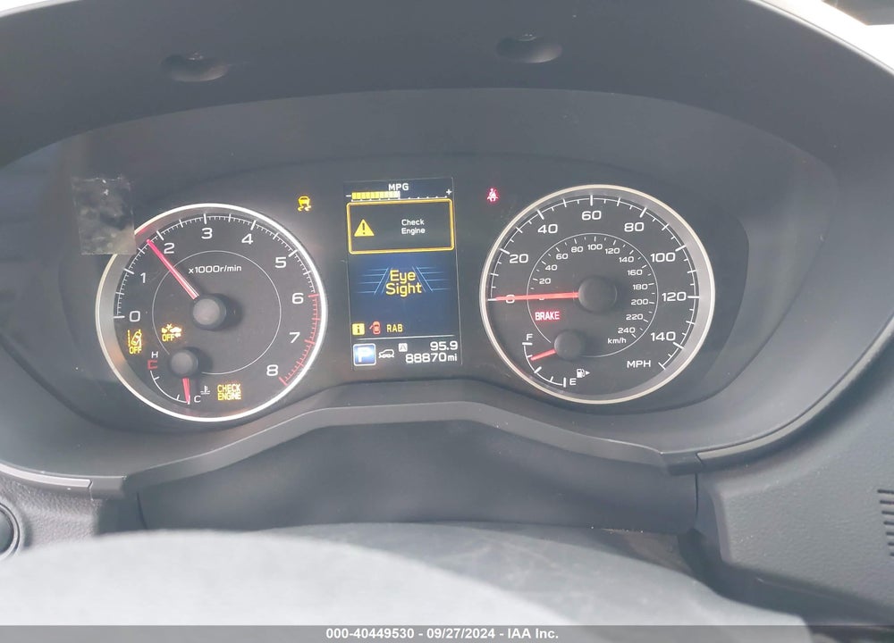 2019 SUBARU ASCENT PREMIUM VIN: 4S4WMAFDXK3419839