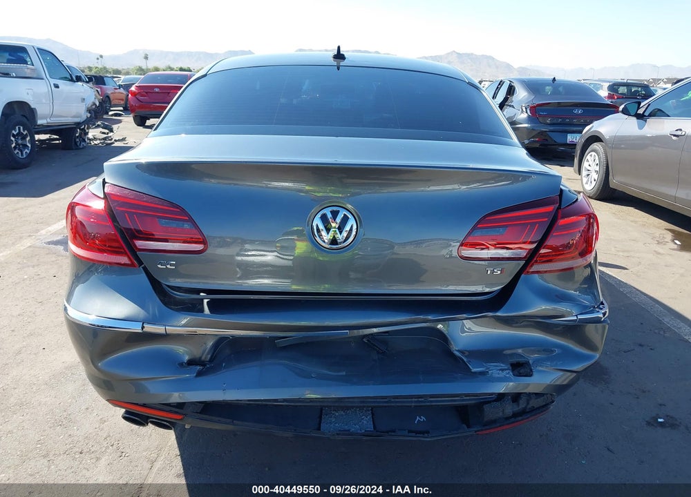 2016 VOLKSWAGEN CC 2.0T SPORT VIN: WVWBP7AN3GE504076