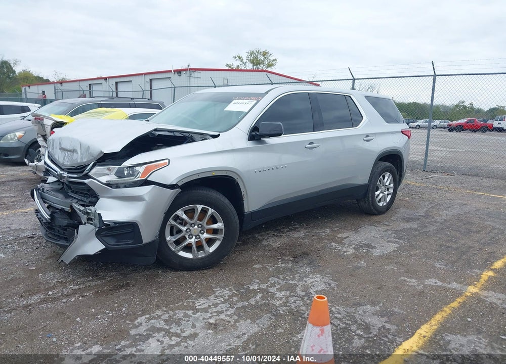 2019 CHEVROLET TRAVERSE LS VIN: 1GNERFKW8KJ187590