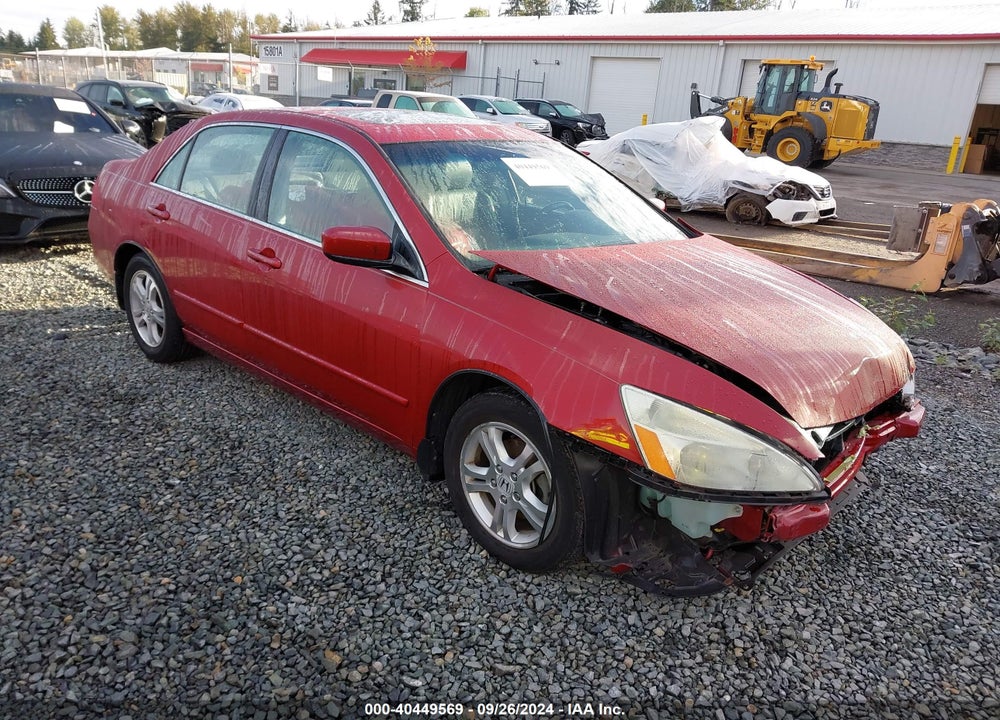 2007 HONDA ACCORD 2.4 EX VIN: 1HGCM56877A074159