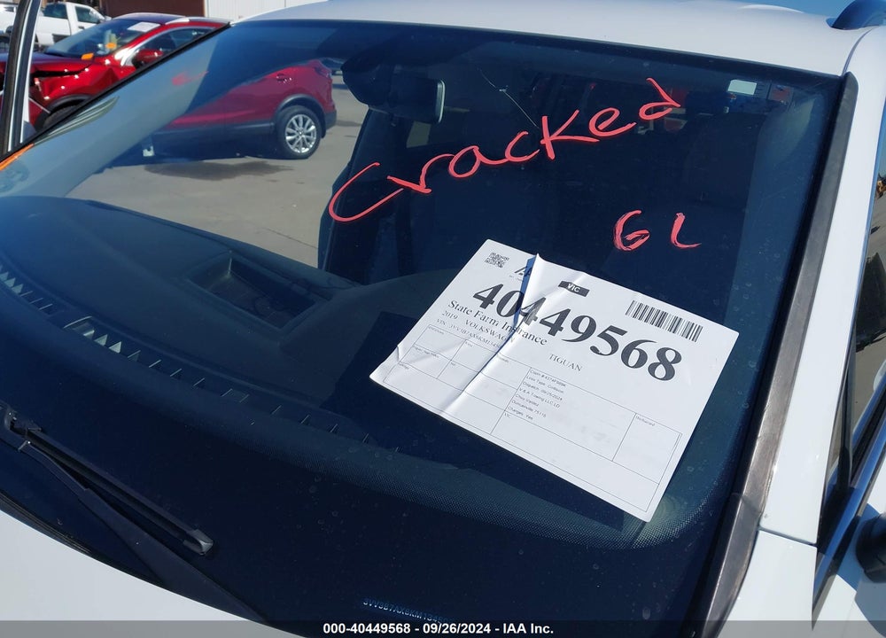 2019 VOLKSWAGEN TIGUAN 2.0T SE/2.0T SEL/2.0T SEL R-LINE/2.0T SEL R-LINE BLACK VIN: 3VV3B7AX6KM134508