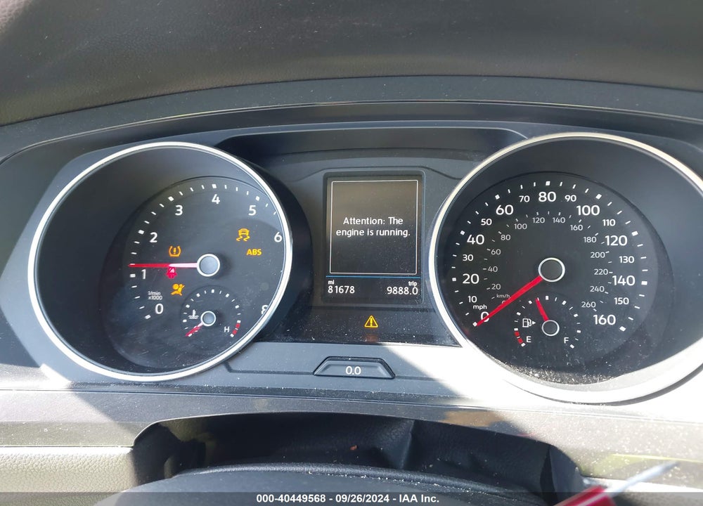 2019 VOLKSWAGEN TIGUAN 2.0T SE/2.0T SEL/2.0T SEL R-LINE/2.0T SEL R-LINE BLACK VIN: 3VV3B7AX6KM134508