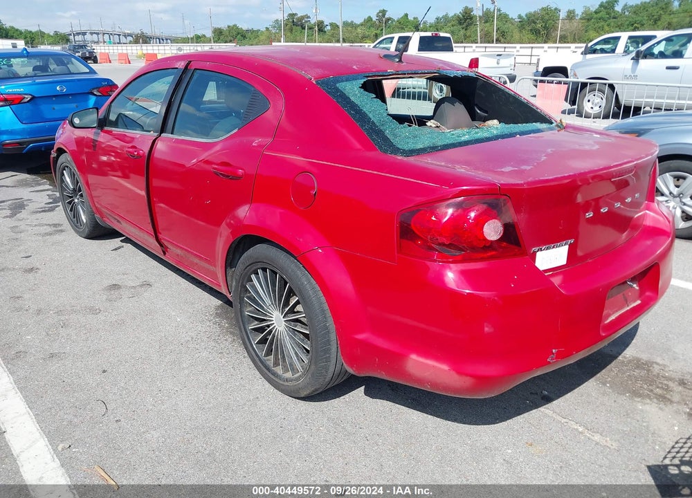 2011 DODGE AVENGER EXPRESS VIN: 1B3BD4FB4BN540777