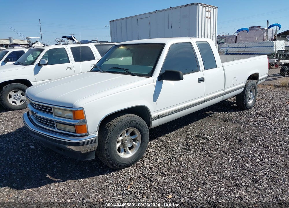 1997 CHEVROLET C2500 HD FLEETSIDE VIN: 1GCGC29J7VE118697