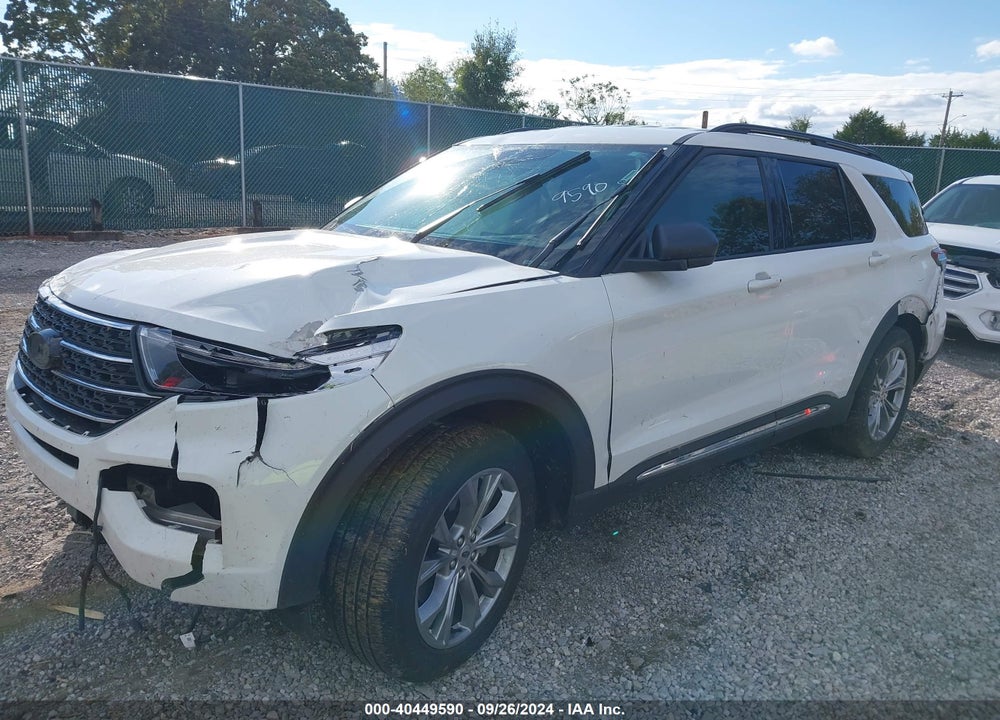 2022 FORD EXPLORER XLT VIN: 1FMSK7DH3NGB64106