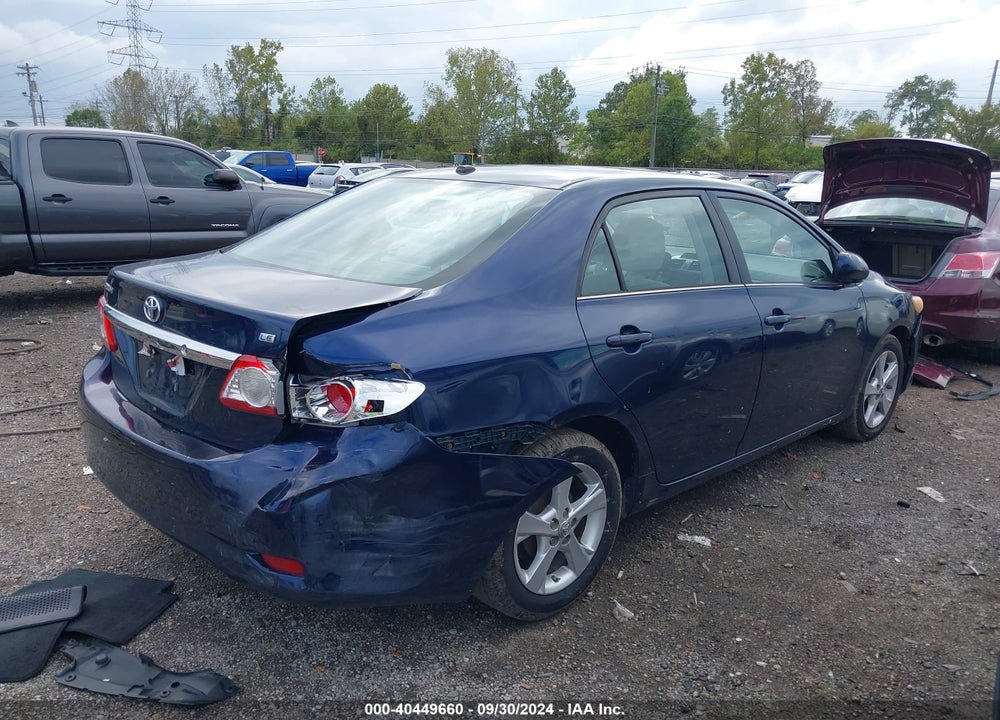 2013 TOYOTA COROLLA LE VIN: 5YFBU4EE8DP082287