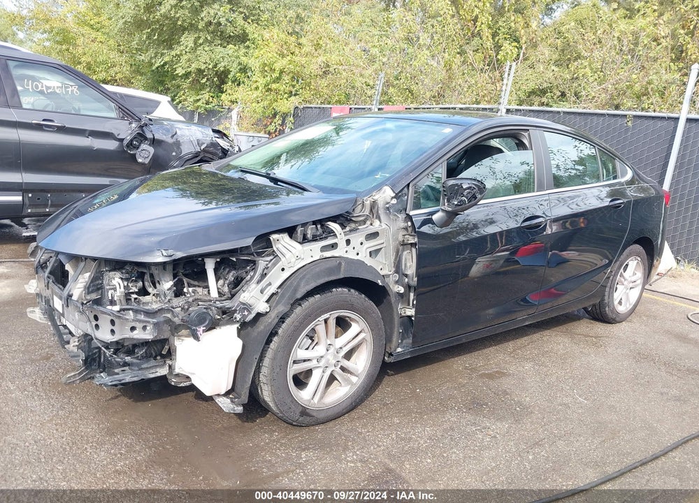 2016 CHEVROLET CRUZE LT AUTO VIN: 1G1BE5SM6G7316259