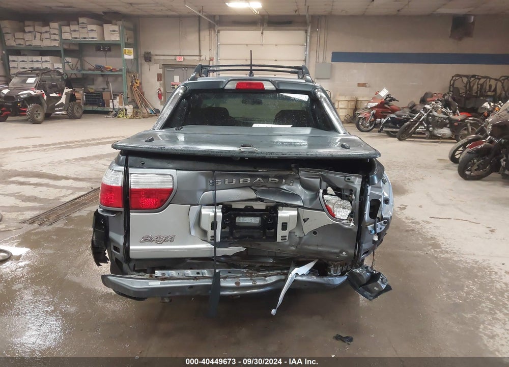 2005 SUBARU BAJA TURBO VIN: 4S4BT63C855104511