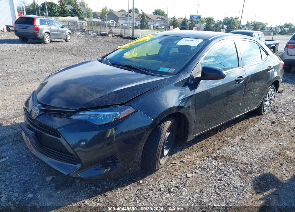 2019 TOYOTA COROLLA LE VIN: 2T1BURHE5KC132696