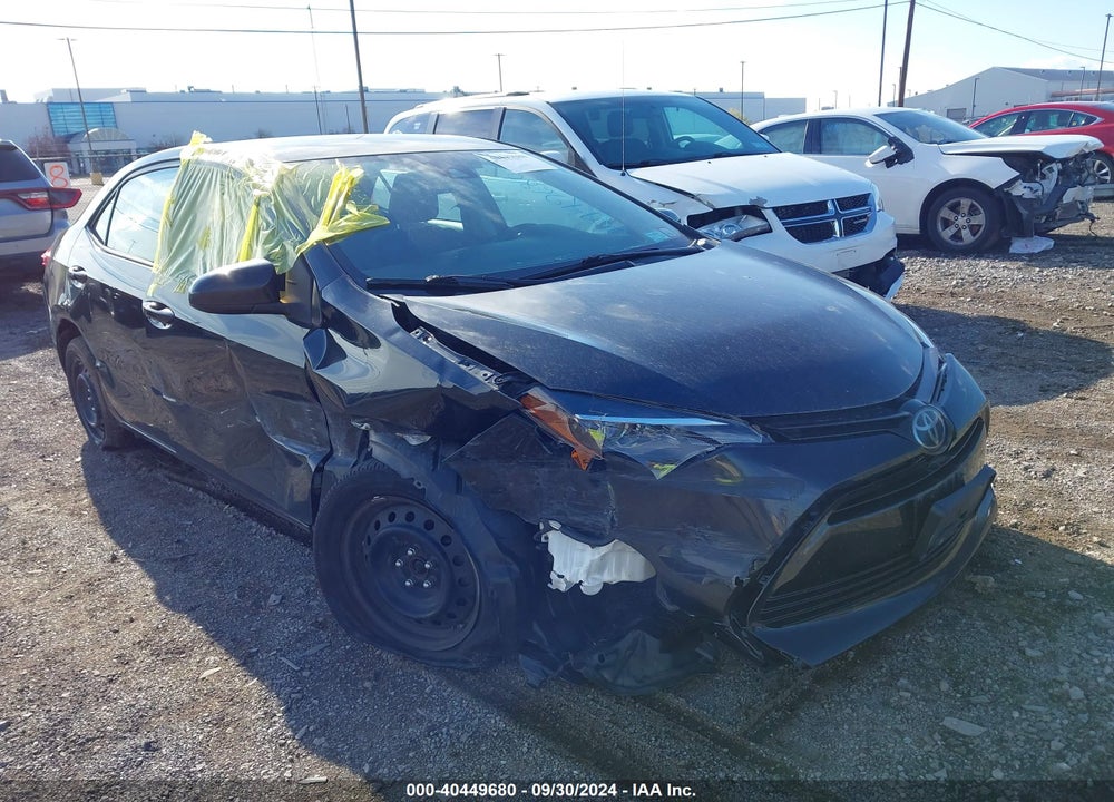 2019 TOYOTA COROLLA LE VIN: 2T1BURHE5KC132696