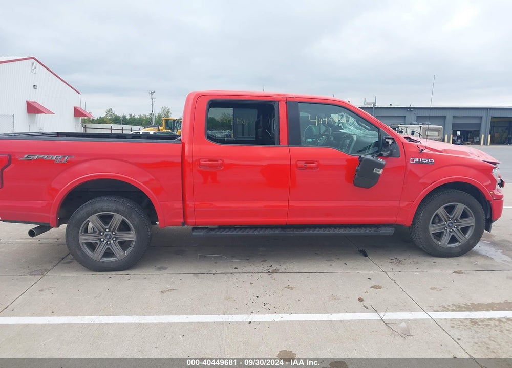 2020 FORD F-150 LARIAT VIN: 1FTEW1E58LFA02501