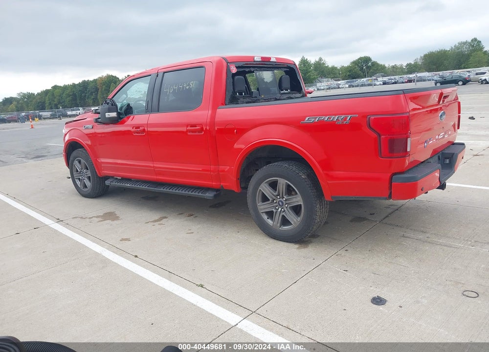 2020 FORD F-150 LARIAT VIN: 1FTEW1E58LFA02501