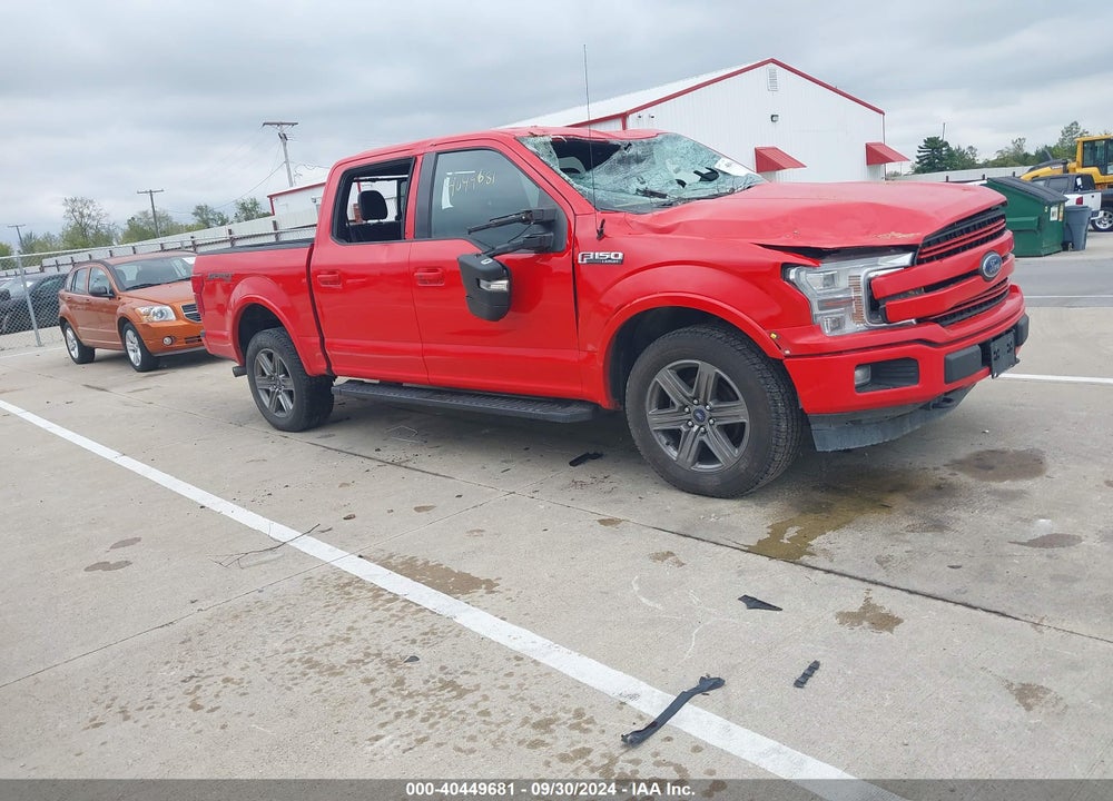 2020 FORD F-150 LARIAT VIN: 1FTEW1E58LFA02501