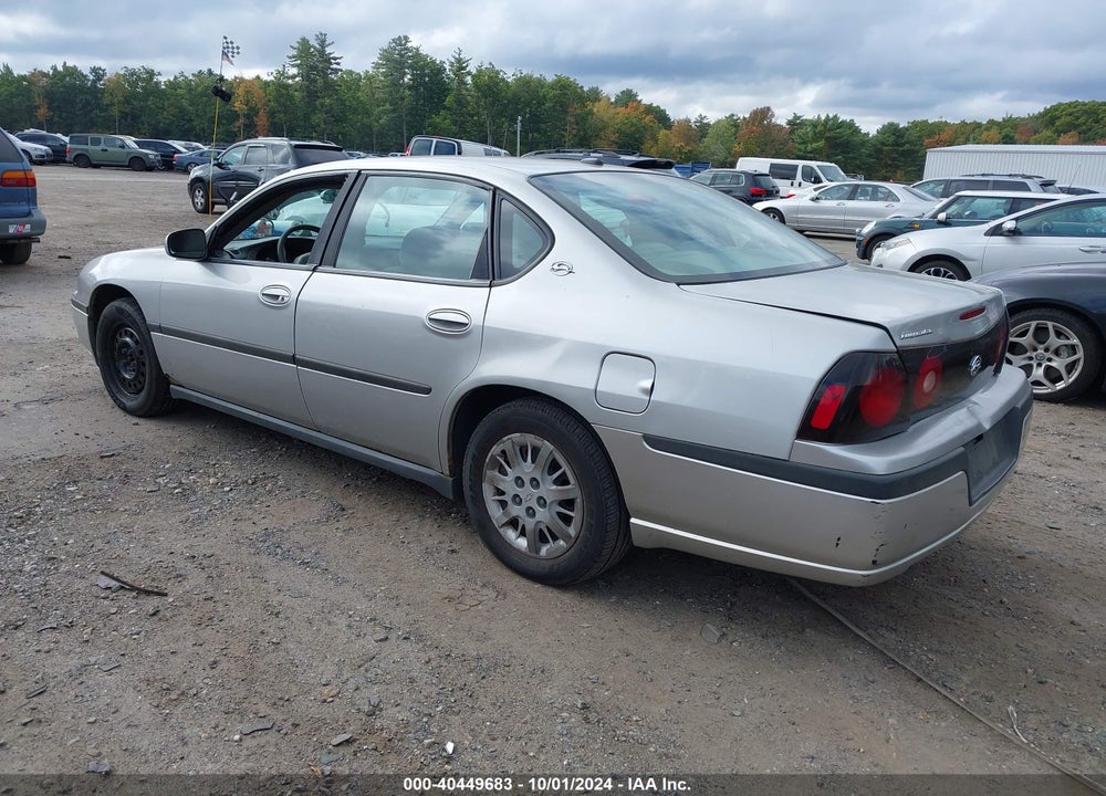 2005 CHEVROLET IMPALA VIN: 2G1WF52E659239511