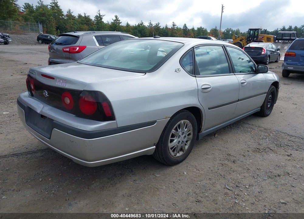 2005 CHEVROLET IMPALA VIN: 2G1WF52E659239511