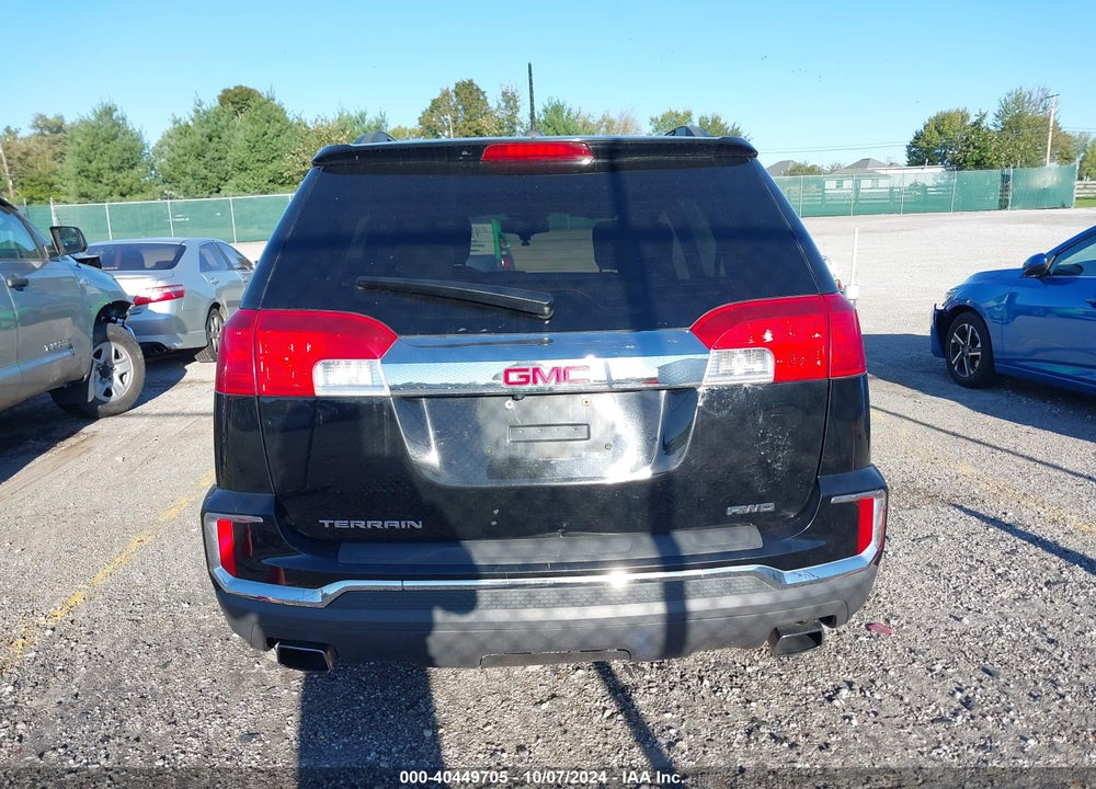 2017 GMC TERRAIN SLE-2 VIN: 2GKFLTE36H6336684