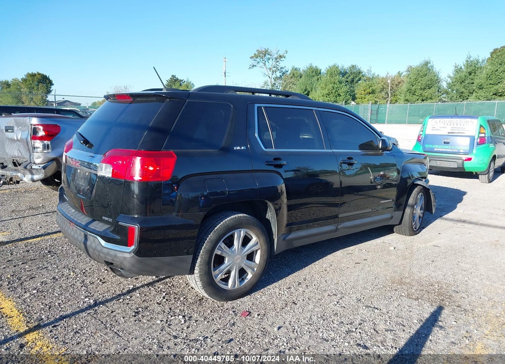 2017 GMC TERRAIN SLE-2 VIN: 2GKFLTE36H6336684