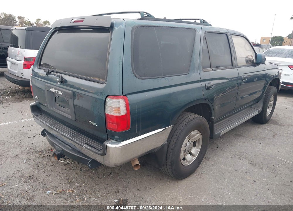 1998 TOYOTA 4RUNNER SR5 V6 VIN: JT3GN86R1W0057759