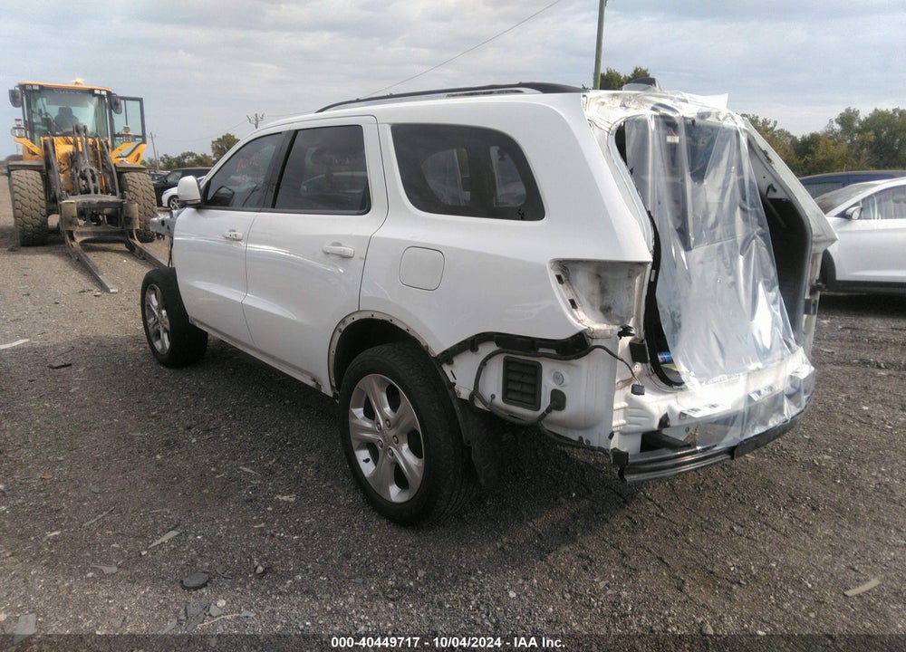2014 DODGE DURANGO LIMITED VIN: 1C4RDHDG8EC374489