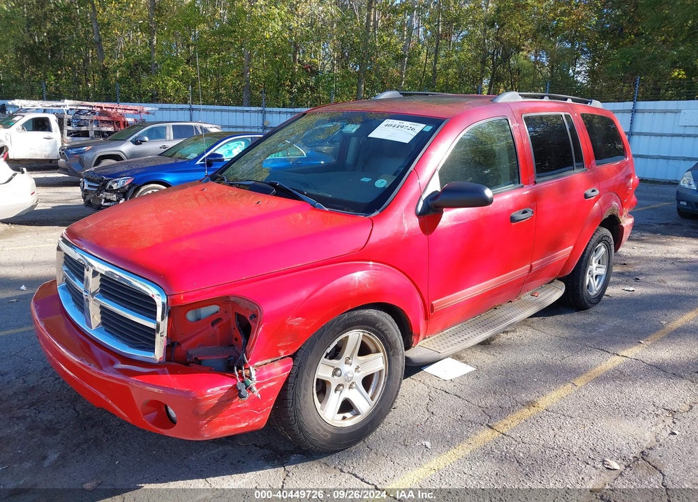2004 DODGE DURANGO SLT VIN: 1D4HB48N54F188041
