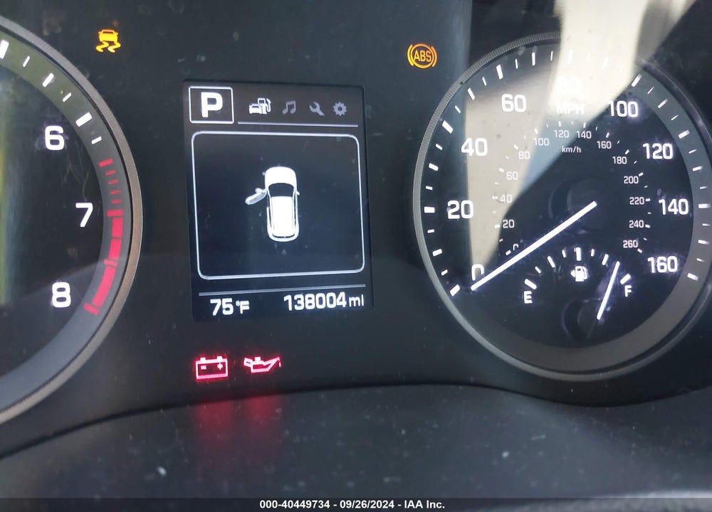 2016 HYUNDAI TUCSON SE VIN: KM8J33A44GU226409