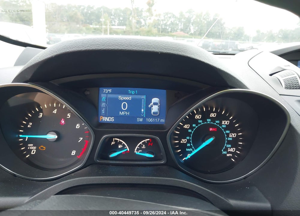 2014 FORD ESCAPE SE VIN: 1FMCU0GX9EUE41920