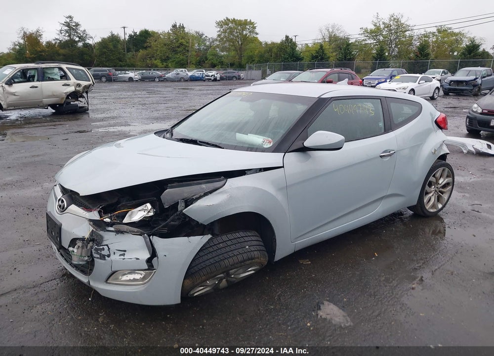 2015 HYUNDAI VELOSTER FLEX VIN: KMHTC6AD9FU221375