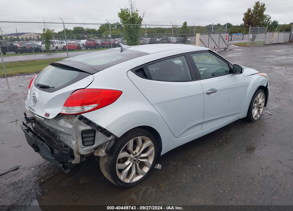 2015 HYUNDAI VELOSTER FLEX VIN: KMHTC6AD9FU221375