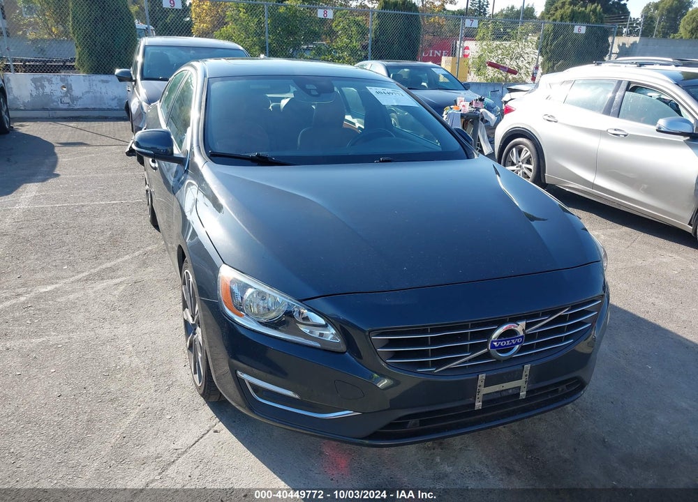 2015 VOLVO S60 T5 PREMIER VIN: YV126MFK1F2366404